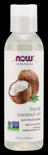Kokosöl flüssig Kokosöl 118 ml NOW FOODS SOLUTIONS